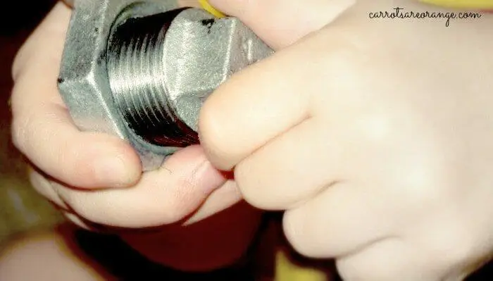 Nuts and Bolts Fine Motor Work
