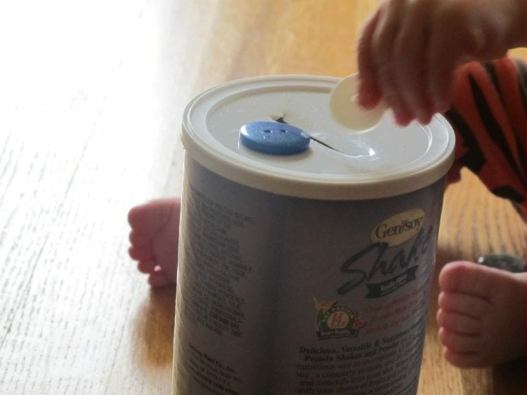 Simple Fine Motor Skills Recycled Materials