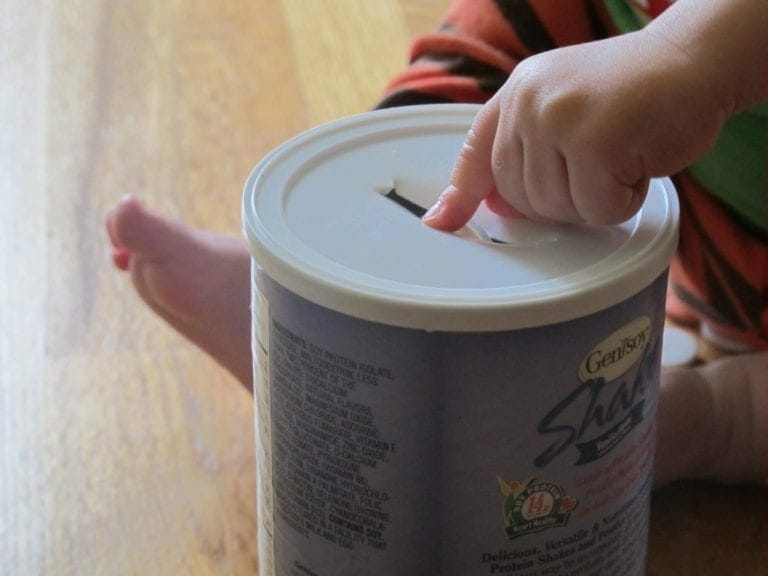 Simple Fine Motor Skills Recycled Materials