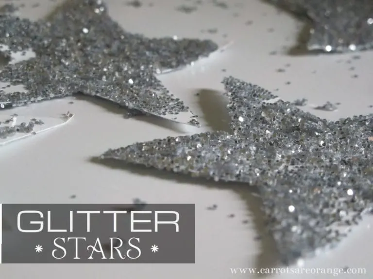 Make Glitter Stars with Ki
