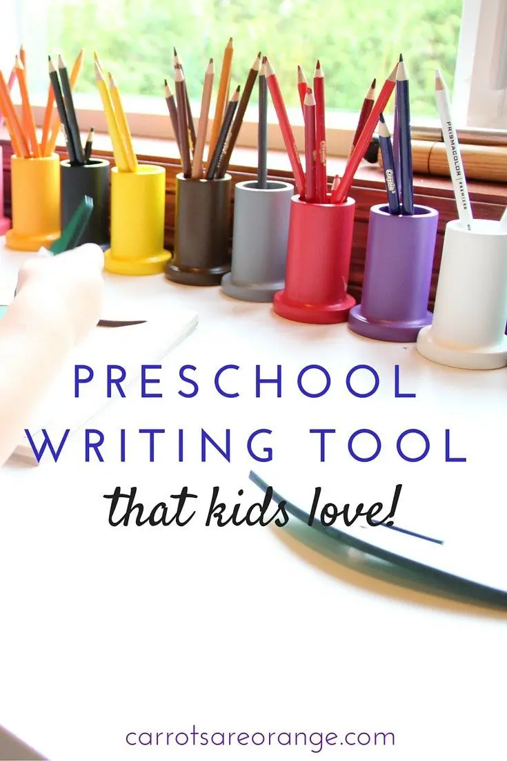 Montessori writing tool