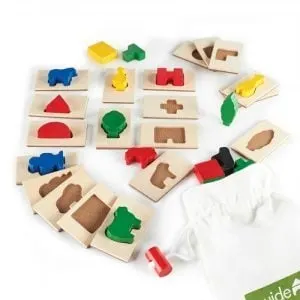 Infant Toddler Montessori Gift Guide Feel and Find Game
