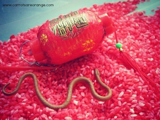 Chinese New Year Sensory Tub
