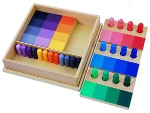 My Top Infant and Toddler Montessori Materials Color Resemblance Sorting