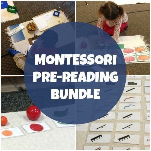 Montessori Pre-Reading Bundle