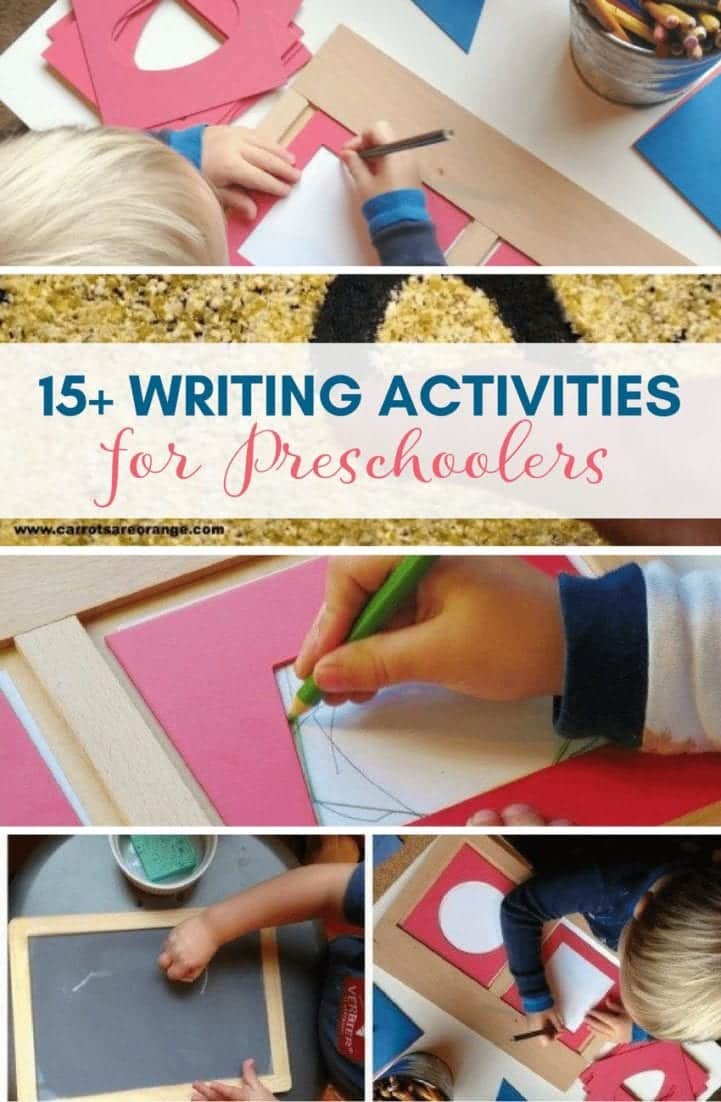 WRITING ACTIVITIES for Preschoolers