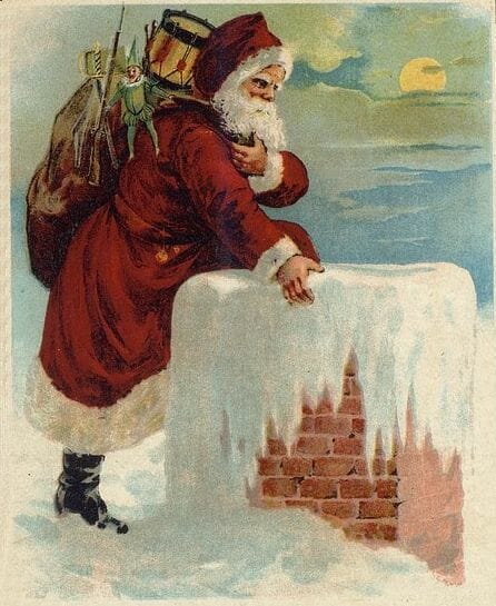 Santa_Coming_Down_the_Chimney_Drawing