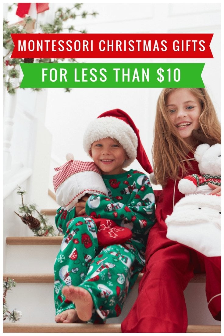 Montessori Christmas Gifts for Less than $10