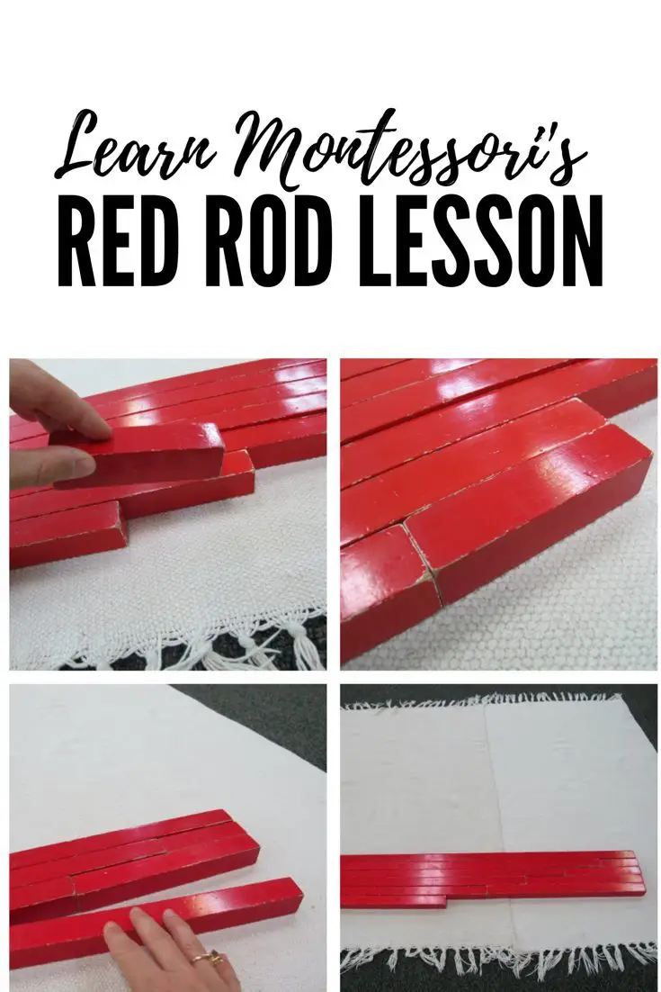 Montessori Red Rods Lesson