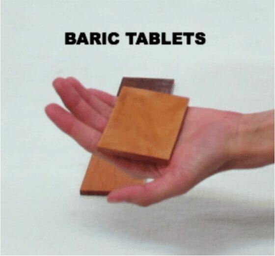 Baric Tablets - Montessori Sensorial Lesson