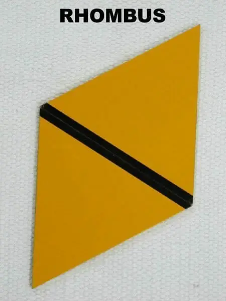 rectangle box rhombus