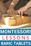 Montessori Sensorial Baric Tablets