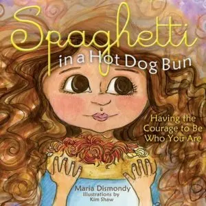 spaghetti in a hot dog bun