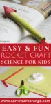 Easy Rocket Craft Fun Science Activity for Preschoolers