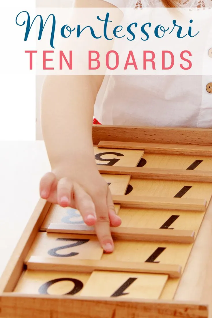 Learn how to teach using Montessori Ten Boards