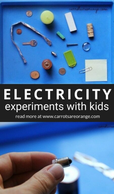 Learn easy electricity experiments with kids scaled