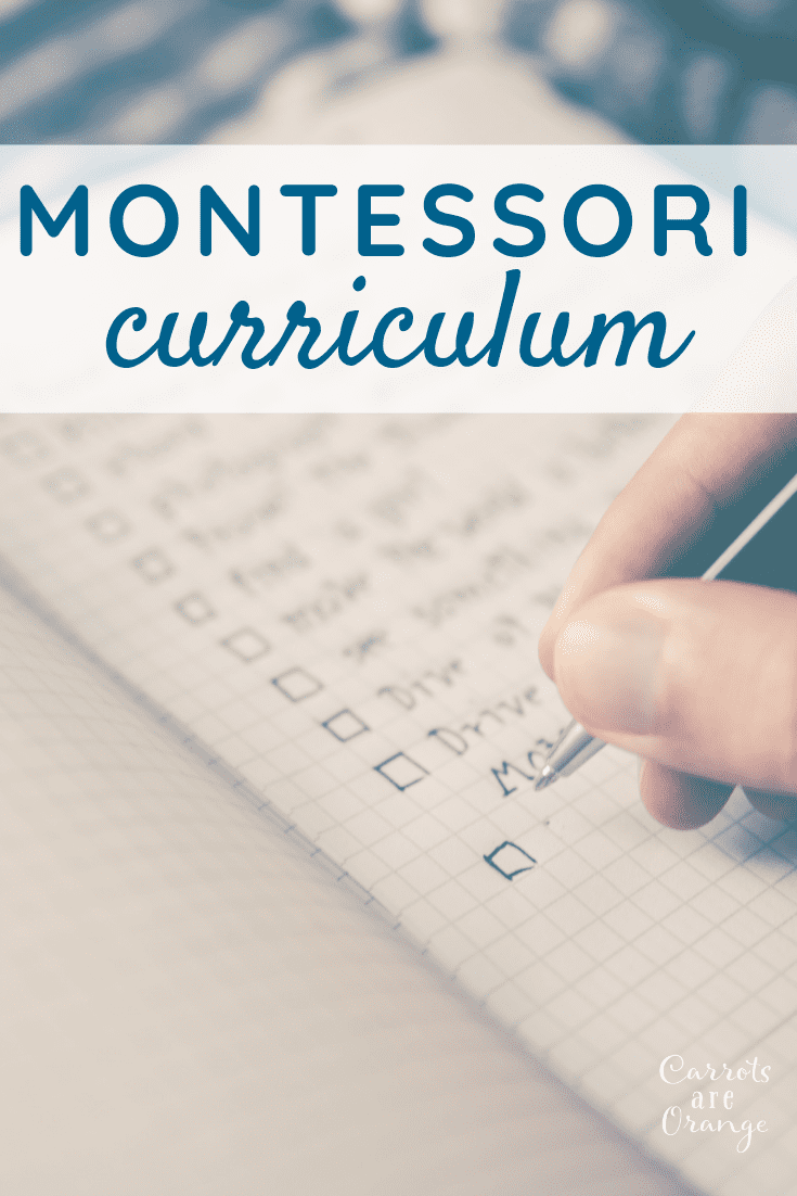 Montessori Curriculum 101