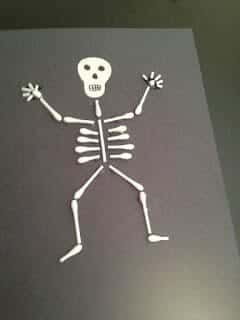 Q-Tip Skeleton