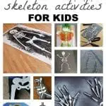 skeleton activities for kids