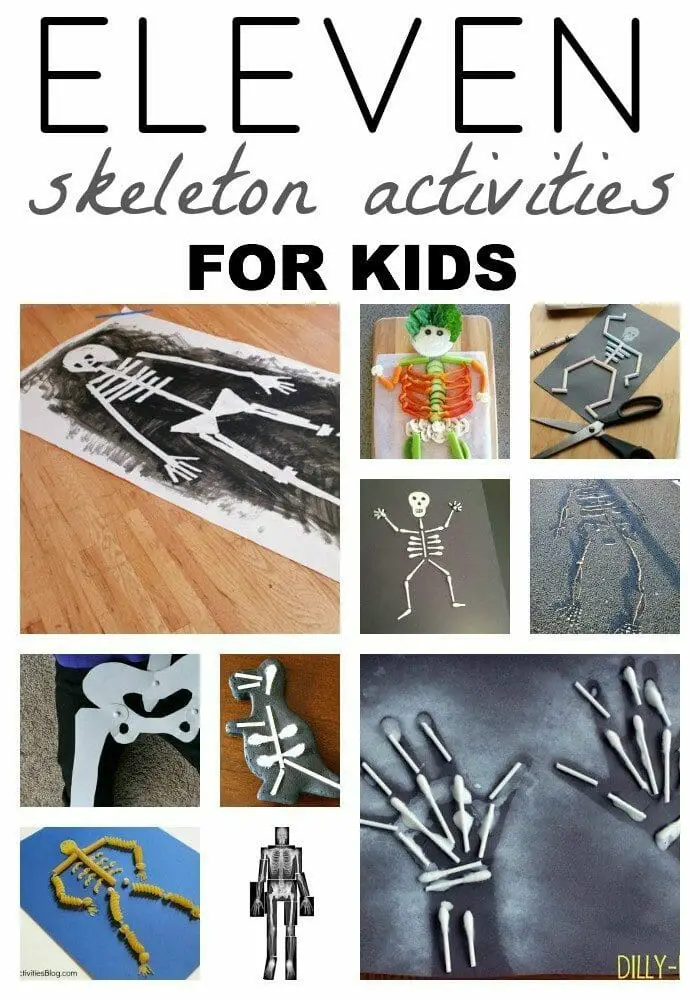 skeleton activities for kids