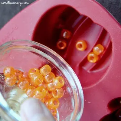 how to make a melted pony bead sun catcher