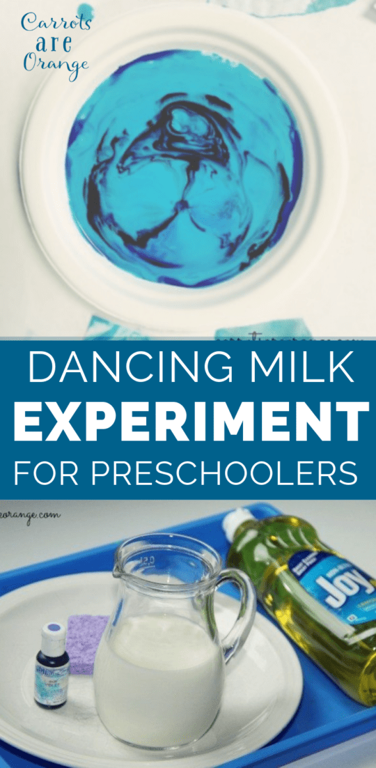 Science Experiment with Kids Magic Milk