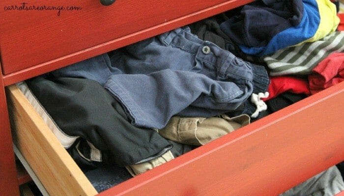 Organize Child's Closet