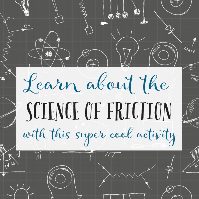 Learn a super cool, super easy science of friction experiment