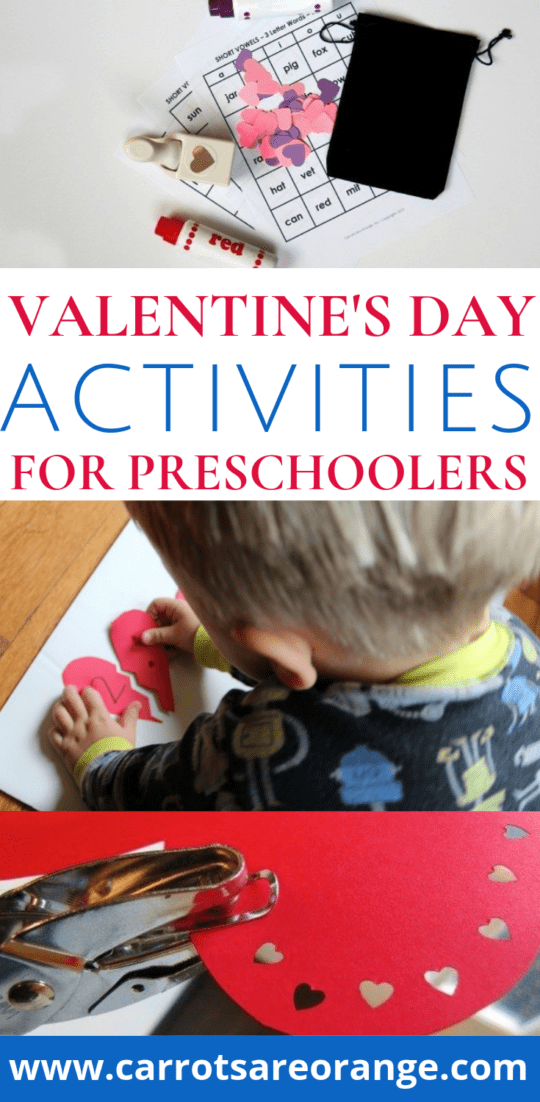 Valentine's Day Activities for Preschoolers