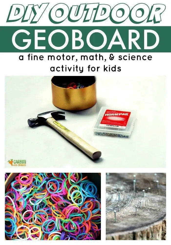 Make a Geoboard with Your Kids