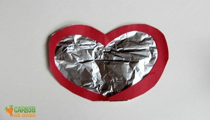 Foil Heart Art