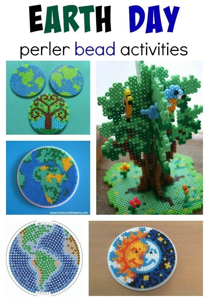 earth day perler bead activities