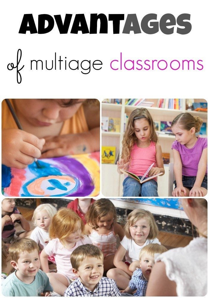 multiage classroom collage