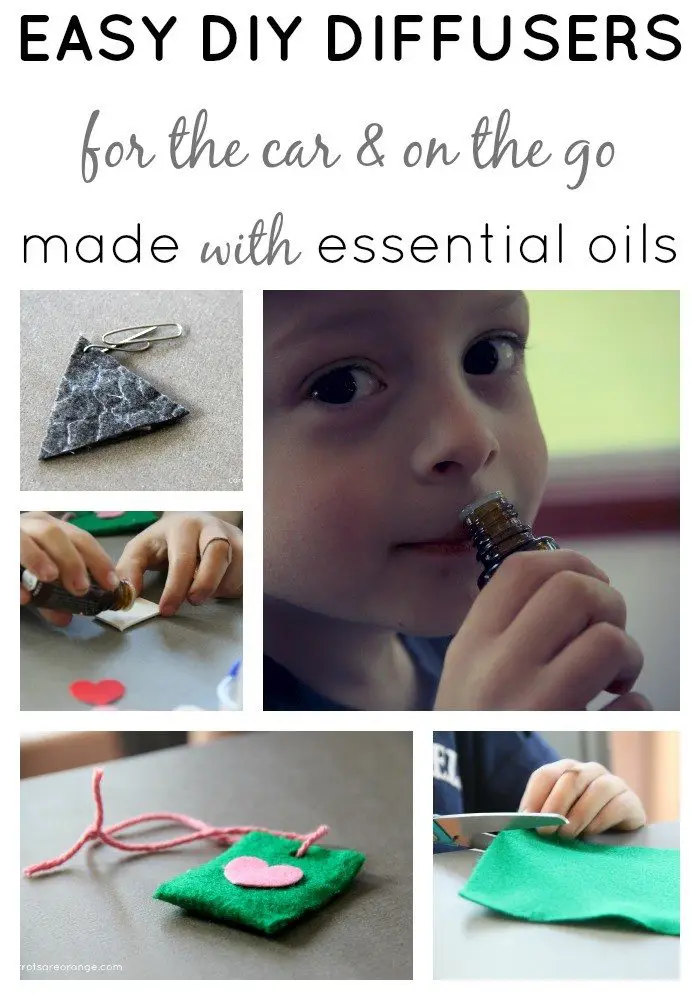 Essential Oil Activities with Kids Diffuser DIY 