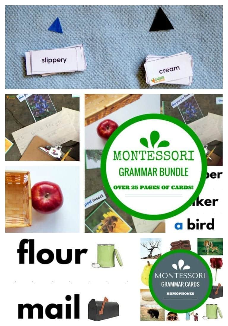 Montessori Grammar Pinterest