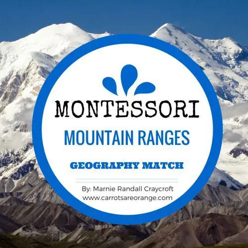 Mountain Ranges Geography Match