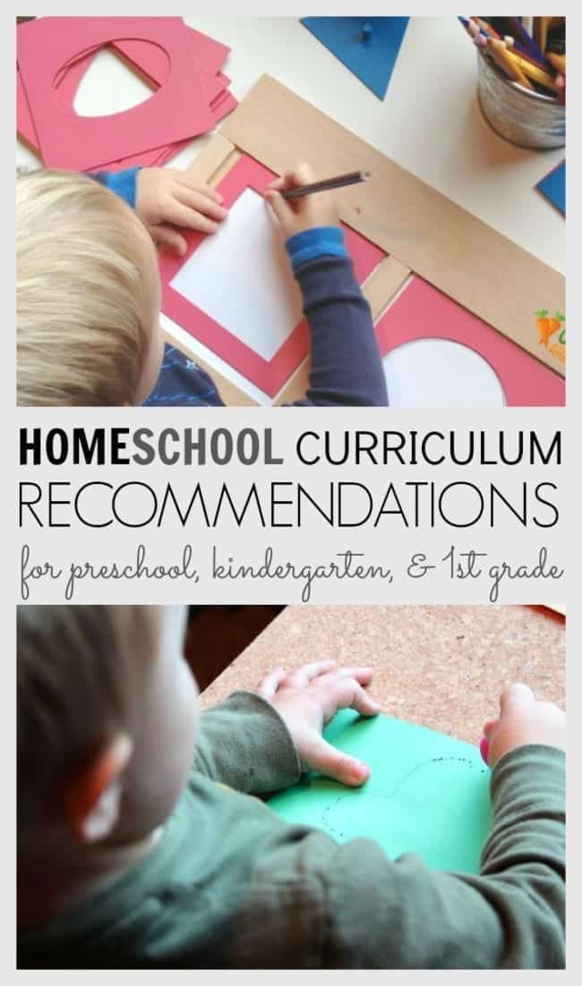 Homeschool curriculum ideas