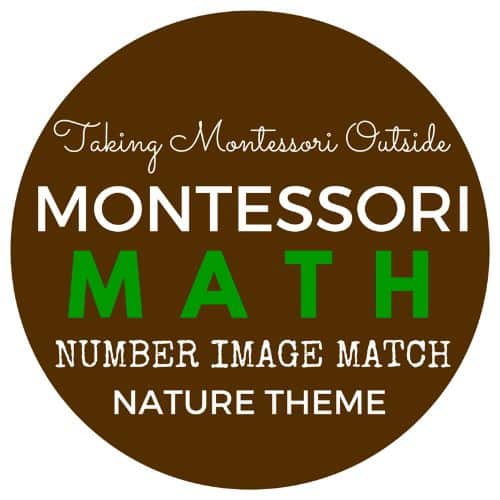 Nature Math Printable Line Match 
