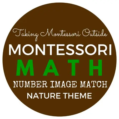 Nature Math Printable Line Match 