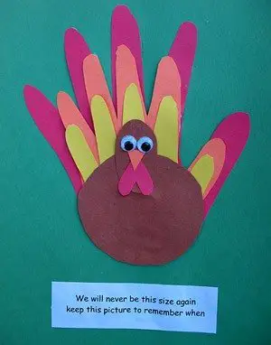 montessori thanksgiving activities family handprint