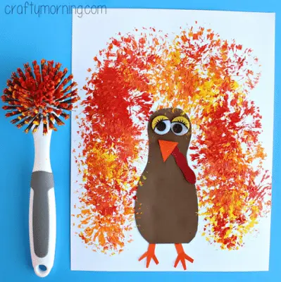 montessori thanksgiving activities process art