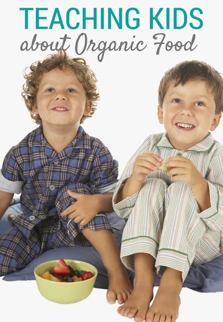 teaching your kids about organic food