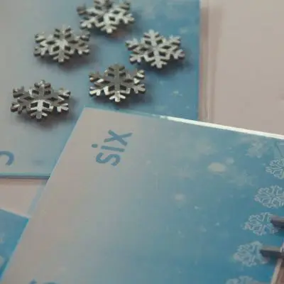 montessori winter cards and counters