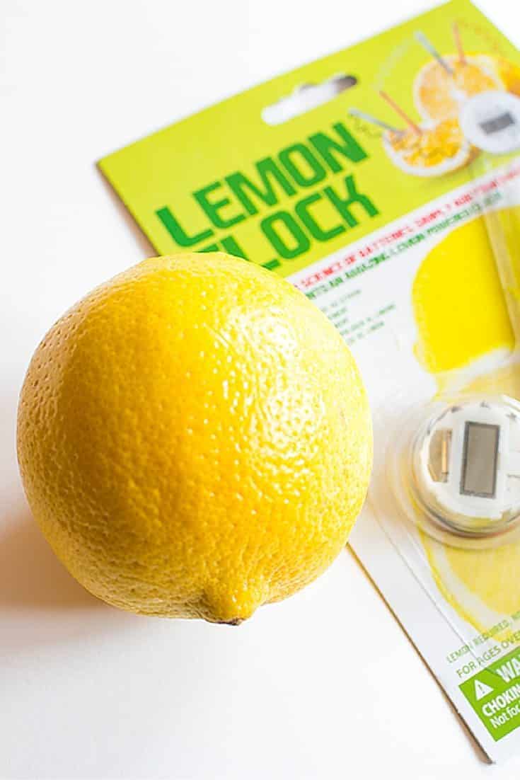 Lemon Clock Activity