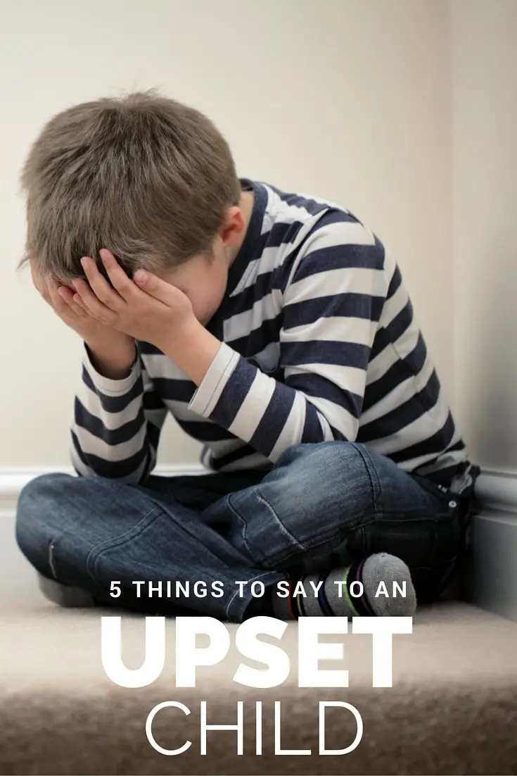 WHAT TO SAY TO A CRYING CHILD