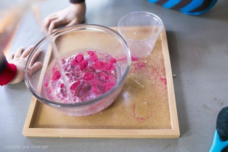 magic sand cool science activity
