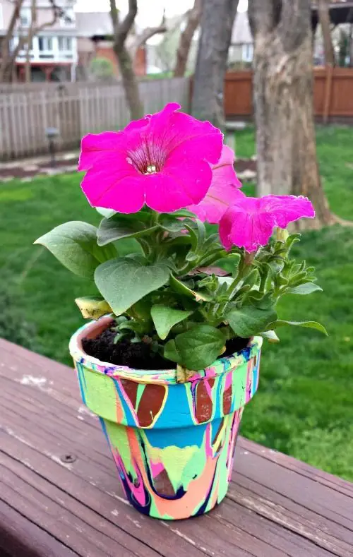 DIY Flower Pot for Mother's Day