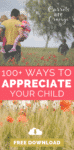 Phrases of Appreciation to Your Child