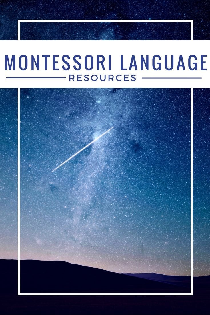 Montessori Language Resources