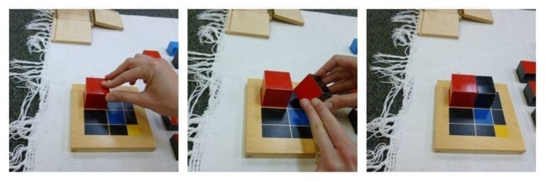 Montessori Trinomial Cube